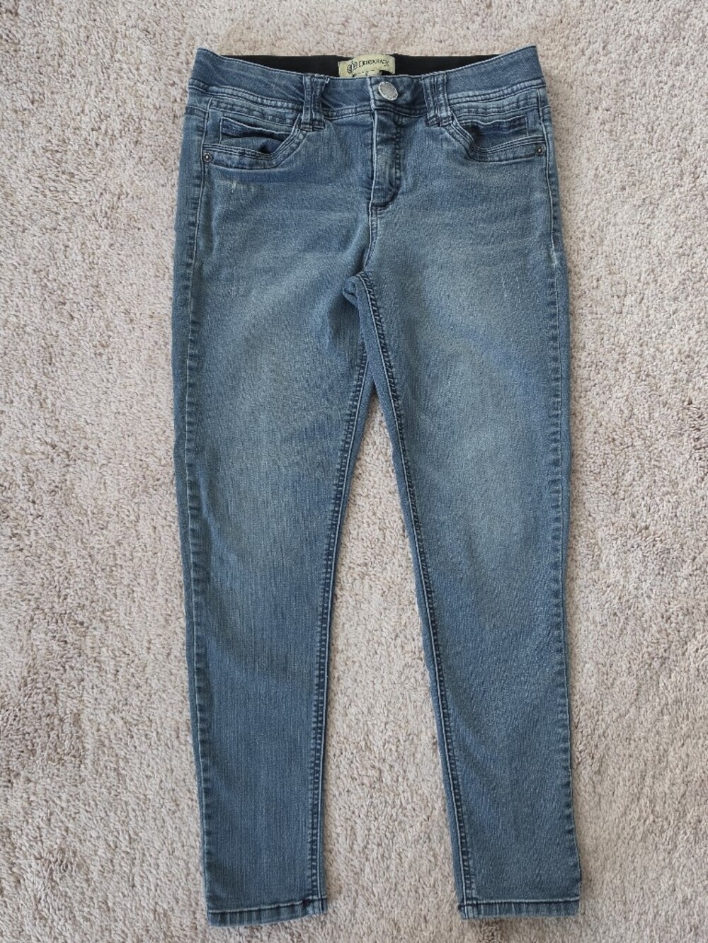 Democracy Distressed Skinny Stretch Jeans